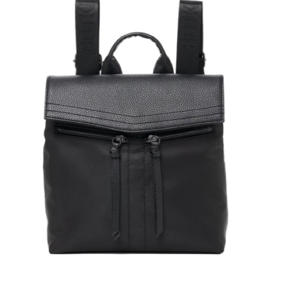 Black Mini Backpack Trigger Botkier School Dorm NWT - Picture 1 of 8